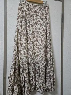 Spick and Span ペイズリー柄フレアスカート