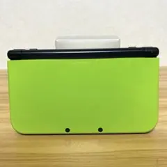 おまけ付きNewニンテンドー3ds ll ライム×ブラック 本体 上下IPS