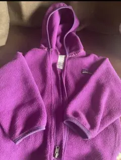 パタゴニア　フリース　パーカー　紫　2T Patagonia