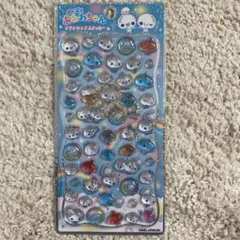 ぷくぷくあわわちゃん　プチドロップステッカー　ドロップ　シール　ボンボン　平成