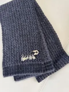 LOUIS VUITTON ダークグレー マフラー