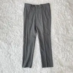 Paul Smith スラックス（ X L）グレー系　ウール100% 日本製