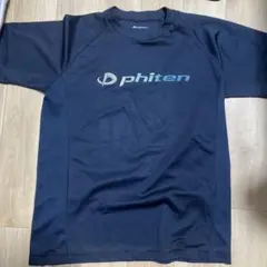 phiten ネイビー シャツ