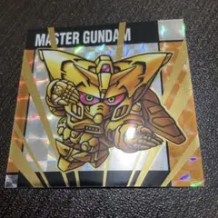 【レア】元祖SDガンダムスナック2 マスターガンダム ホロシール 横井画伯