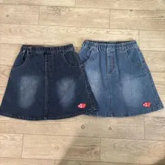 Sister Jenni デニムスカート 2枚セット 160cmのサムネイル