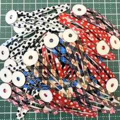 264 パッチンピン 台座付き 23本セット