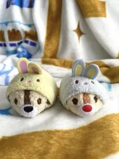 チップとデール　イースター　ツムツム