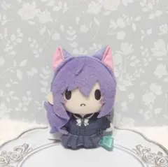 プロセカ ふわぷちマスコット ぬい服 ねこ耳カチューシャ 朝比奈まふゆ