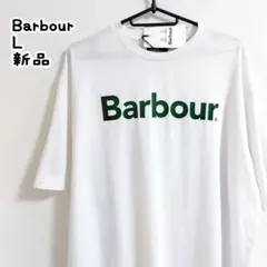新品 Barbour バブアー ブランド ロゴ Tシャツ241MTSG002のサムネイル