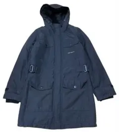 carhartt ワンポイントロゴ 裏ボア モッズコート ブラック