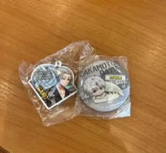 くら寿司　坂本デイズ　楽　ラバーチャーム　スラー　缶バッヂ