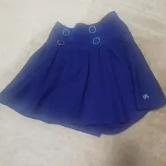 pom ponette junior 紺キュロットスカート 140cm