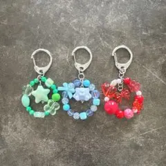 ハンドメイドキーホルダー