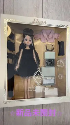 Takara Tomy - リカちゃん  Licca スタイリッシュドールコレクション ブラックショコラドレス スタイル (セ) Black chocolate dress style - LiccA｜リカちゃん｜タカラトミー