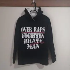 裏起毛フード付きパーカー紺色　150