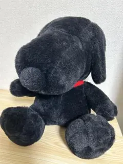 SNOOPY 黒 スヌーピー ぬいぐるみ