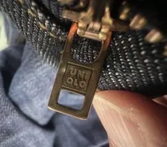 ＝レア名作＝オールドUNIQLO-S002革パッチ/レギュラーストレート