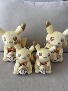 ポケモン 30周年記念 ピカチュウ ぬいぐるみ 4体セット
