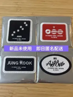 BTS ARIRANG ワッペンステッカー 4種セット V ジミン グク BTS BTS ARIRANG ワッペンステッカー 4種セット V ジミン グク BTS - メルカリ