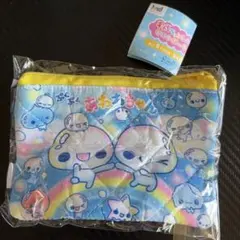 平成ファンシーキルトポーチ　ぷくぷくあわわちゃん