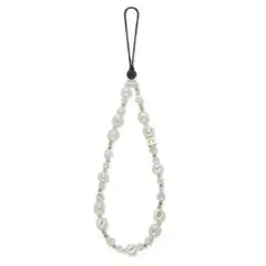 casetify スマホストラップ　パール