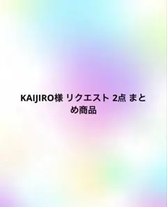 KAIJIRO様 リクエスト 2点 まとめ商品