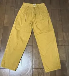 UNIQLO U ワイドパンツ マスタード27（68.5）
