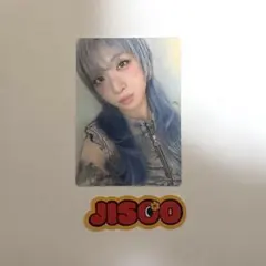 HANA with HONEYs JISOO(ジス) トレカ＋ステッカー