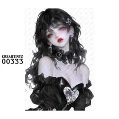 00333 ガール ペーパー/ステッカー 4枚 CREARTISTZ