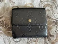 【Louis Vuitton】モノグラム　ブラック 三つ折り財布　ルイヴィトン