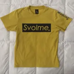 Svolme 半袖 Tシャツ イエロー ロゴ入りのサムネイル