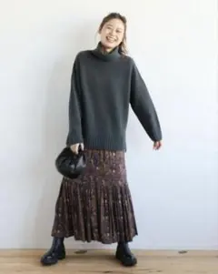 ジャーナルスタンダードレリューム　花柄スカート