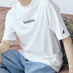 カンゴール　KANGOL　ロゴ刺繍　カットソー