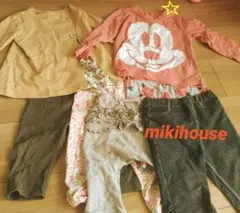 値下げしました！【ベビー服】90～100㎝　女の子　まとめ売り　7着 ミキハウス