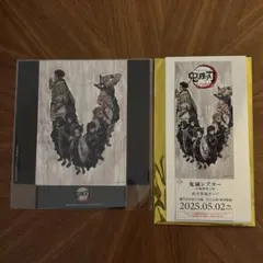 鬼滅シアター 柱合会議・蝶屋敷編入場特典 クリアスタンド&前売りチケット風カード