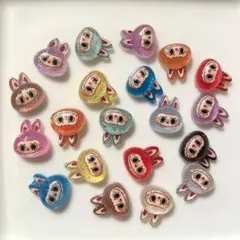 クリアラメネイルパーツ20個