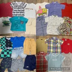 男の子用　夏服　27点セットまとめ売り　110㎝