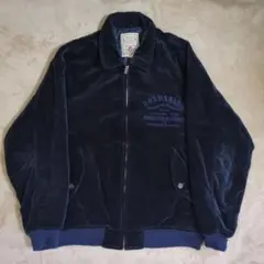 90年代 00年代 ベロア ボンバージャケット 刺繍 アメリカ古着