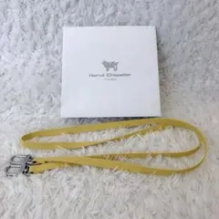 美品】エルベシャプリエ 1660L レザーストラップ ジョーヌ イエロー