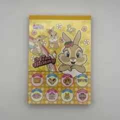 【美品】ディズニー　ミスバニー　折り紙　メモ帳　平成　レトロ
