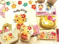 日焼けキティ7点セット　セリア・ダイソー・キャンドゥ