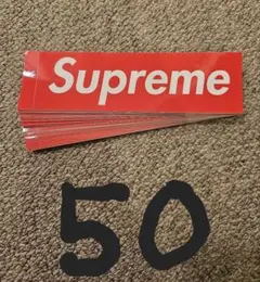 Supreme Box Logo ステッカー 50枚セット
