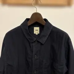 FOBFACTORY F2394 フレンチシャツジャケット ネイビーMのサムネイル