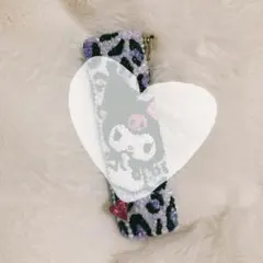 ヒョウ柄パープル電子タバコケース