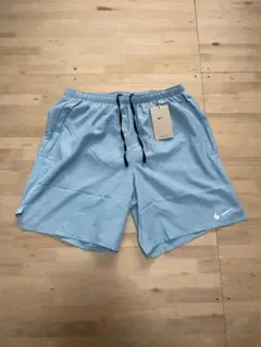 新品　ナイキ ランニングショーツ メンズ　 ライトブルーLサイズ