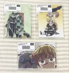 鬼滅の刃　WEBSHOPくじ　幕間画　立志編　C賞　善逸　炭治郎　伊之助　3点