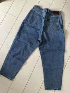 Lee ライトブルーデニム ハイウエストテーパード