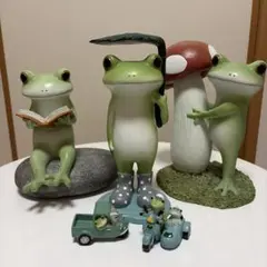 kiroton様専用　DAIKAI カエル　コポー　置物セットのサムネイル