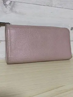 Longchamp 長財布 ラウンドファスナー ピンクのサムネイル