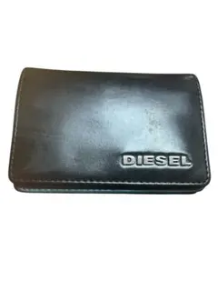 DIESEL 本革 名刺入れ 黒のサムネイル